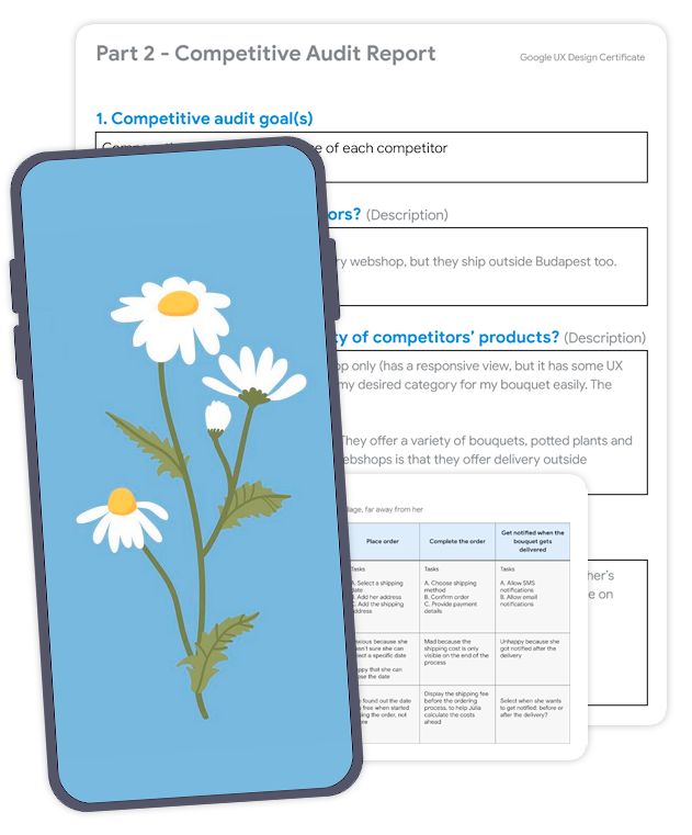 Case study: Daisy - floral app